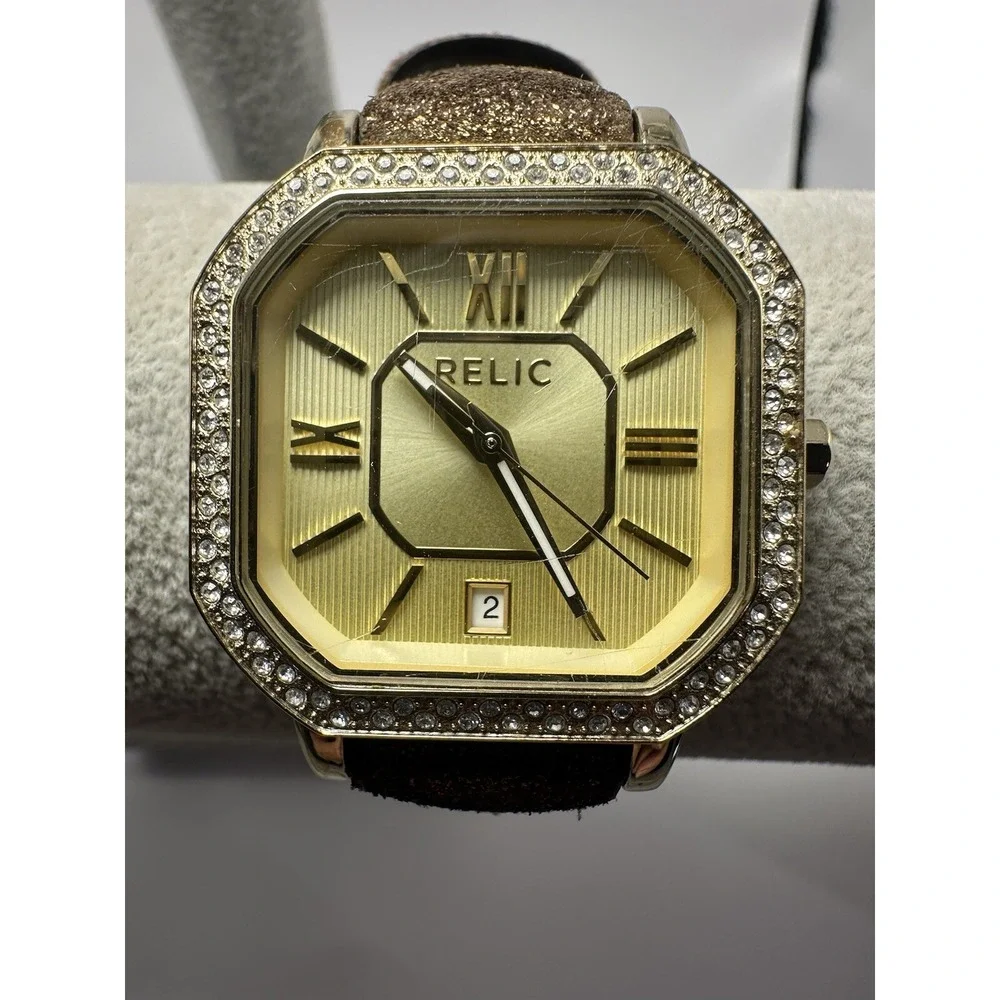 Relic ZR34187 Ladies Watch New Battery 33MM 7.5